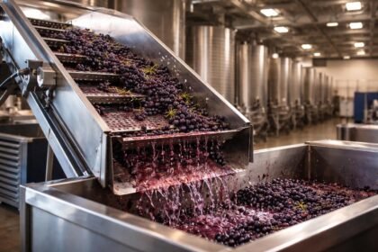 Zúzó-bogyózó gép működési elvei és típusai a modern borászatban részletezve