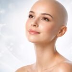 Dermatológus vizsgálja a pattanásos bőrt isotretinoin-kezelés közben egy klinikai rendelőben.