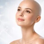 Dermatológus vizsgálja a pattanásos bőrt isotretinoin-kezelés közben egy klinikai rendelőben.