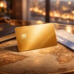 Arany Mastercard Gold kártya prémium szolgáltatásokkal utazáshoz, vásárlásokhoz és biztonsághoz.