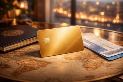 Arany Mastercard Gold kártya prémium szolgáltatásokkal utazáshoz, vásárlásokhoz és biztonsághoz.